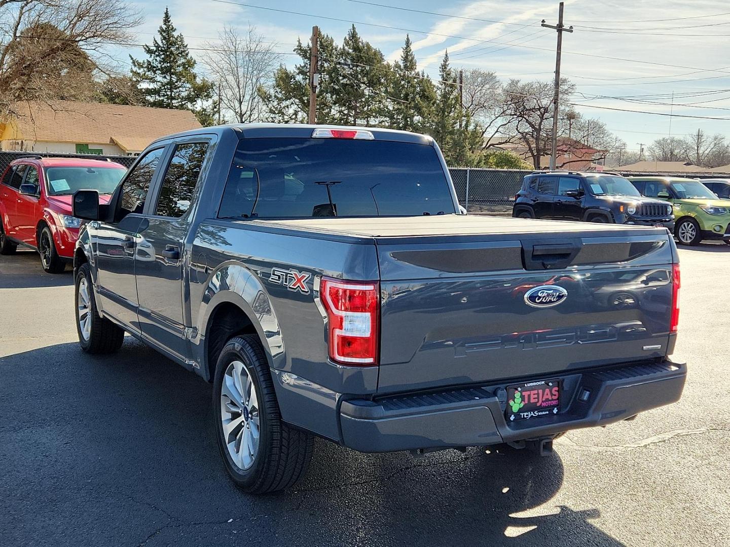 2018 GRAY Ford F-150 XL (1FTEW1CP7JF) with an ENGINE: 2.7L V6 ECOBOOST engine, located at 4110 Avenue Q, Lubbock, 79412, 33.556553, -101.855820 - 01/29/2025 KEY IN ENVELOPE GOD - Photo#2