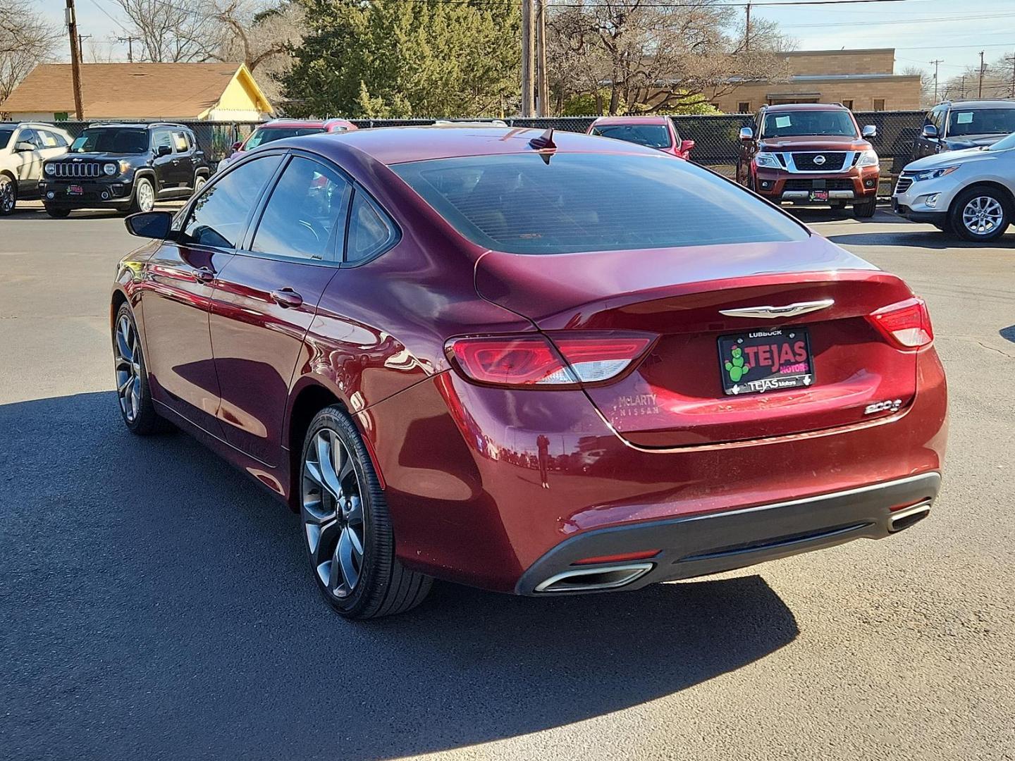 2015 Red CHRYSLER 200 S (IC3CCCBB6FN) , located at 4110 Avenue Q, Lubbock, 79412, 33.556553, -101.855820 - Photo#2