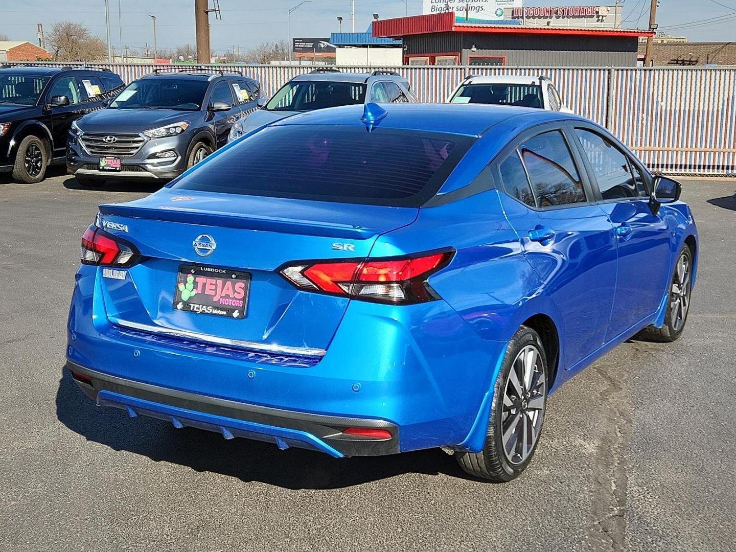 2020 BLUE Nissan Versa SR (3N1CN8FV1LL) with an Engine: 1.6L DOHC 16-Valve 4-Cylinder engine, located at 4110 Avenue Q, Lubbock, 79412, 33.556553, -101.855820 - 02/05/2025 KEY IN ENVELOPE GOD - Photo#1