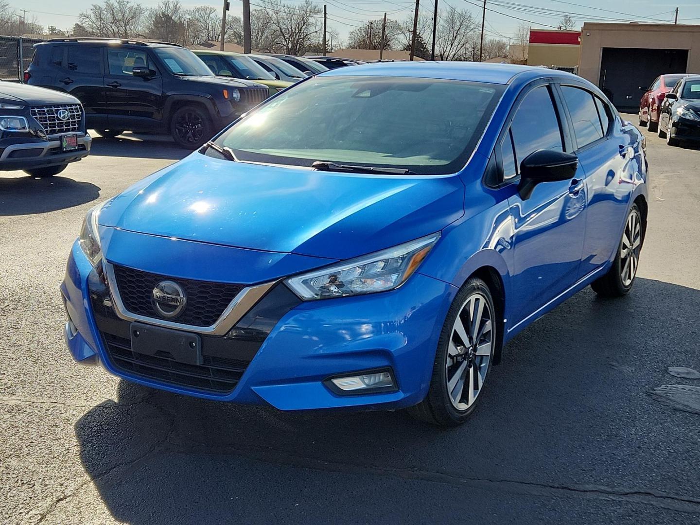 2020 BLUE Nissan Versa SR (3N1CN8FV1LL) with an Engine: 1.6L DOHC 16-Valve 4-Cylinder engine, located at 4110 Avenue Q, Lubbock, 79412, 33.556553, -101.855820 - 02/05/2025 KEY IN ENVELOPE GOD - Photo#3