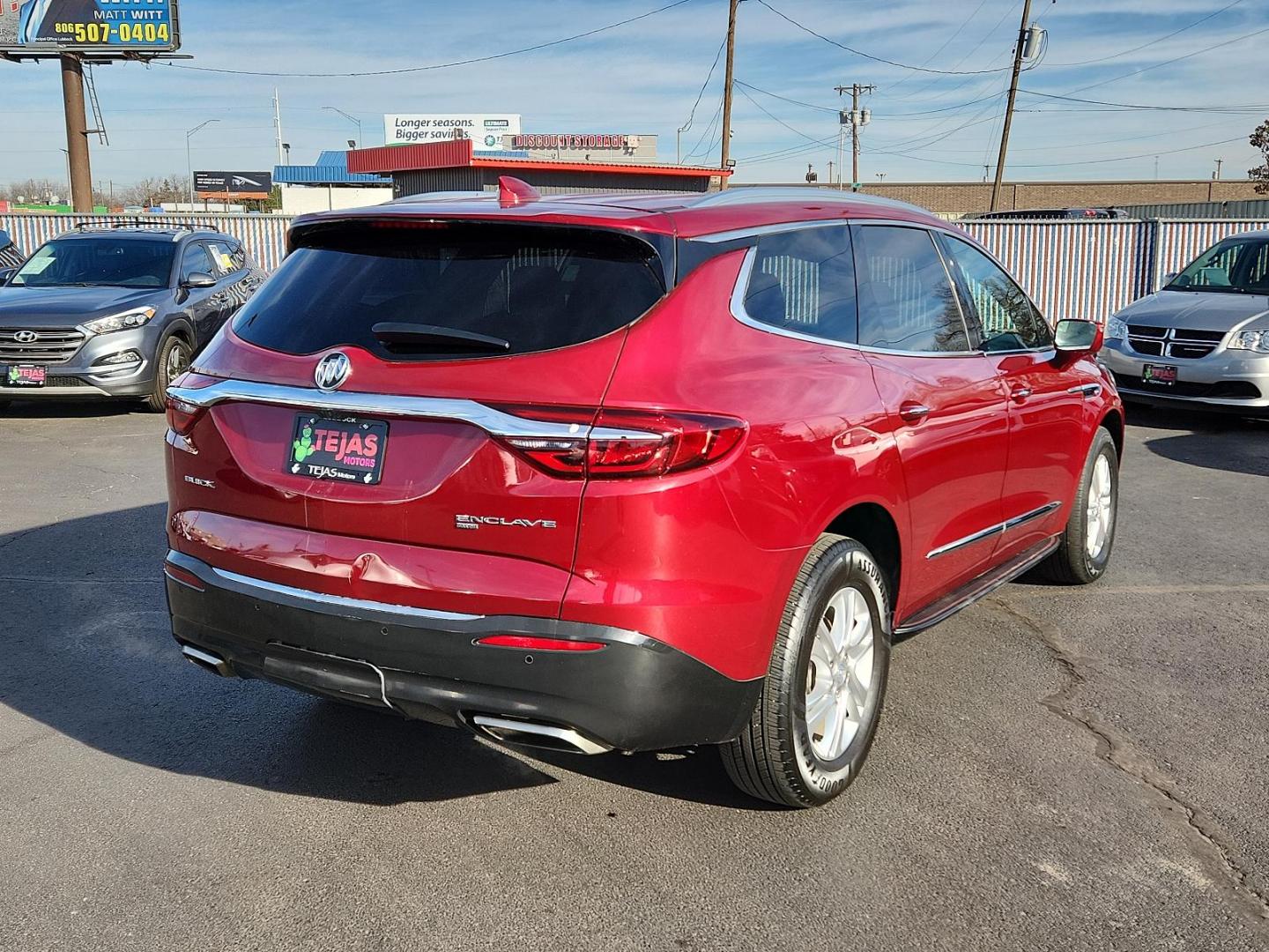 2018 Red Buick Enclave Premium (5GAEVBKW1JJ) , located at 4110 Avenue Q, Lubbock, 79412, 33.556553, -101.855820 - 02/05/2025 KEY IN ENVELOPE GOD - Photo#1