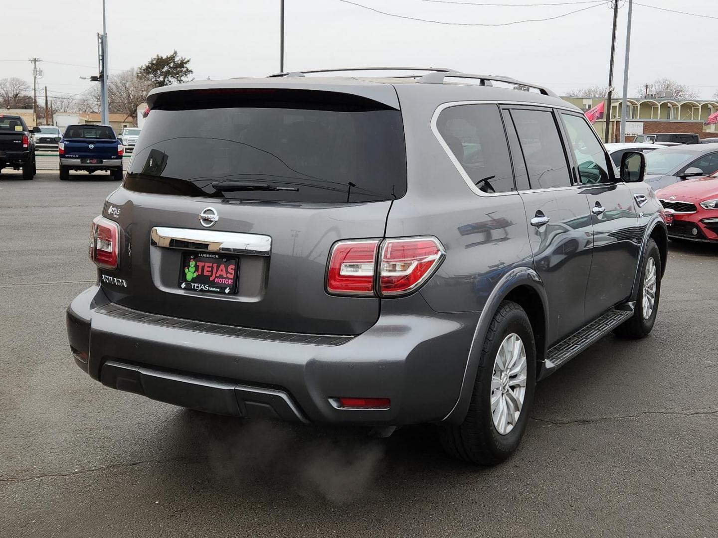 2019 GRAY Nissan Armada SV (JN8AY2ND0K9) with an Engine: 5.6L DOHC 32V Endurance V8 engine, located at 4110 Avenue Q, Lubbock, 79412, 33.556553, -101.855820 - 02/05/2025 KEY IN ENVELOPE GOD - Photo#2