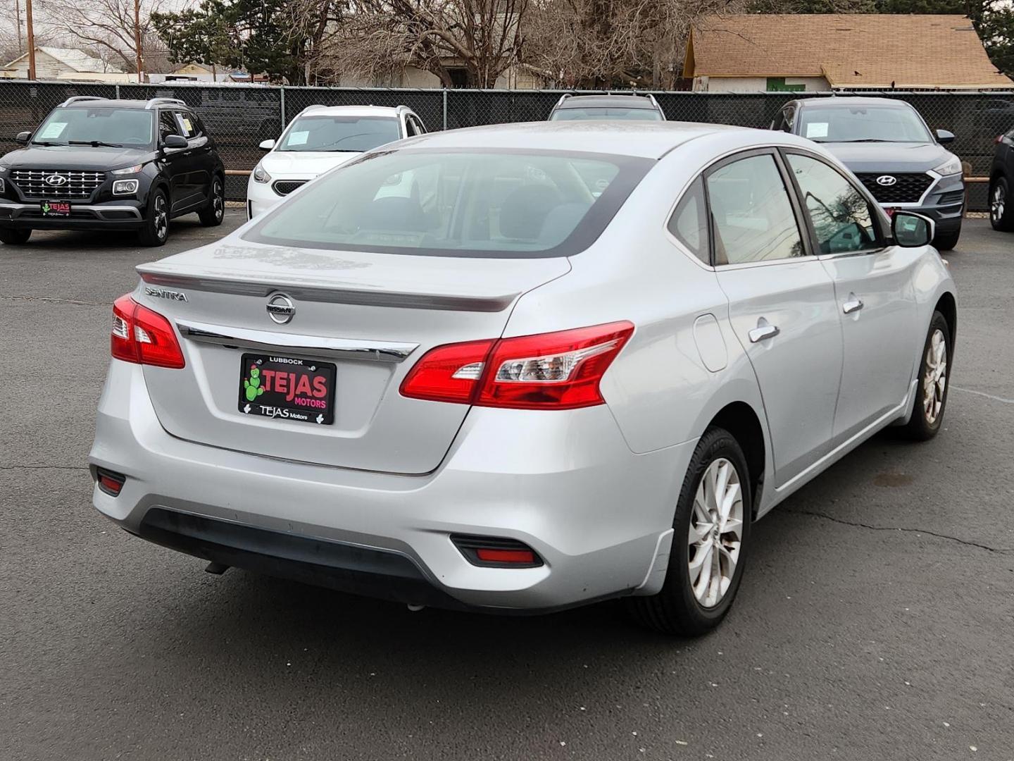 2019 Silver Nissan Sentra S (3N1AB7AP0KY) with an Engine: 1.8L DOHC 16-Valve 4-Cylinder engine, located at 4110 Avenue Q, Lubbock, 79412, 33.556553, -101.855820 - Photo#1