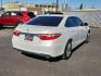 2015 WHITE Toyota Camry SE (4T1BF1FK7FU) with an Engine: 2.5L I-4 DOHC SMPI engine, located at 4110 Avenue Q, Lubbock, 79412, 33.556553, -101.855820 - Photo#1