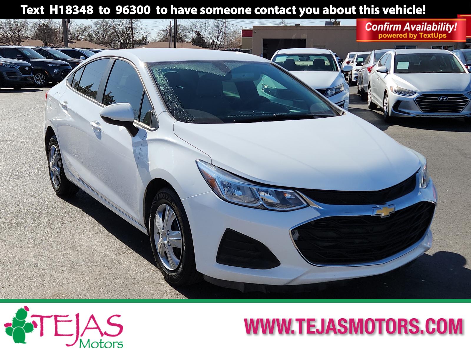 photo of 2019 Chevrolet Cruze LS