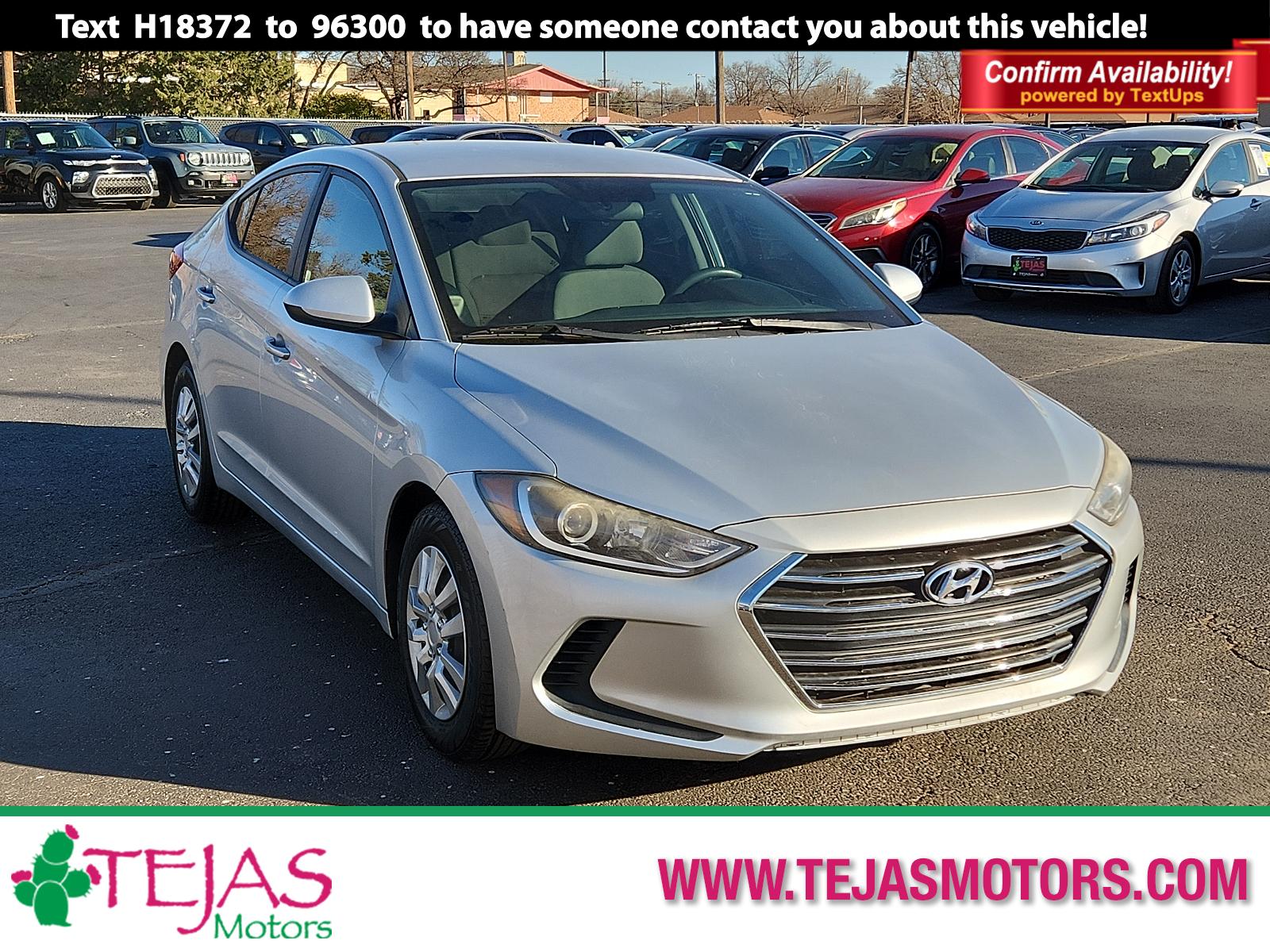 photo of 2017 Hyundai Elantra SE