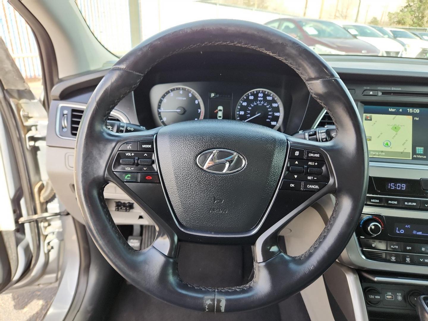 2016 GRAY Hyundai Sonata 2.4L Sport (5NPE34AF2GH) with an Engine: 2.4L GDI 4-Cylinder engine, located at 4110 Avenue Q, Lubbock, 79412, 33.556553, -101.855820 - 02/27/2025 KEY IN ENVELOPE GOD - Photo#10