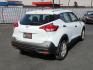 2020 WHITE Nissan Kicks S (3N1CP5BV2LL) with an Engine: 1.6L DOHC 16V 4-Cylinder engine, located at 4110 Avenue Q, Lubbock, 79412, 33.556553, -101.855820 - 03/01/2025 KEY IN ENVELOPE GOD - Photo#1