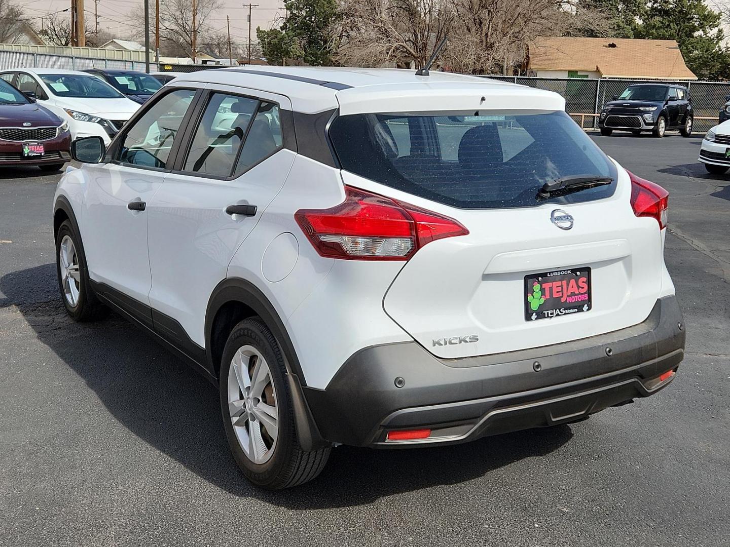 2020 WHITE Nissan Kicks S (3N1CP5BV2LL) with an Engine: 1.6L DOHC 16V 4-Cylinder engine, located at 4110 Avenue Q, Lubbock, 79412, 33.556553, -101.855820 - 03/01/2025 KEY IN ENVELOPE GOD - Photo#2