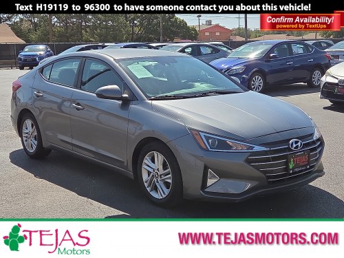 2019 Hyundai Elantra SEL
